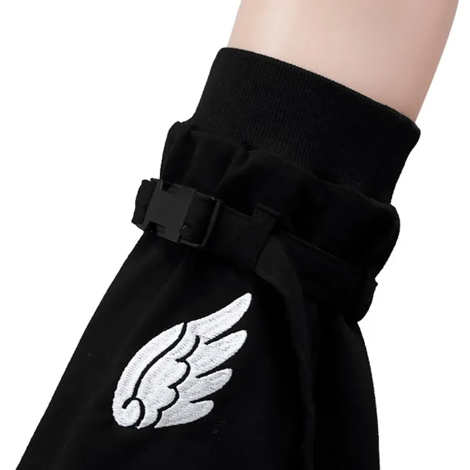 LISTEN FLAVOR Angel Wings Leg Covers w/ Belt