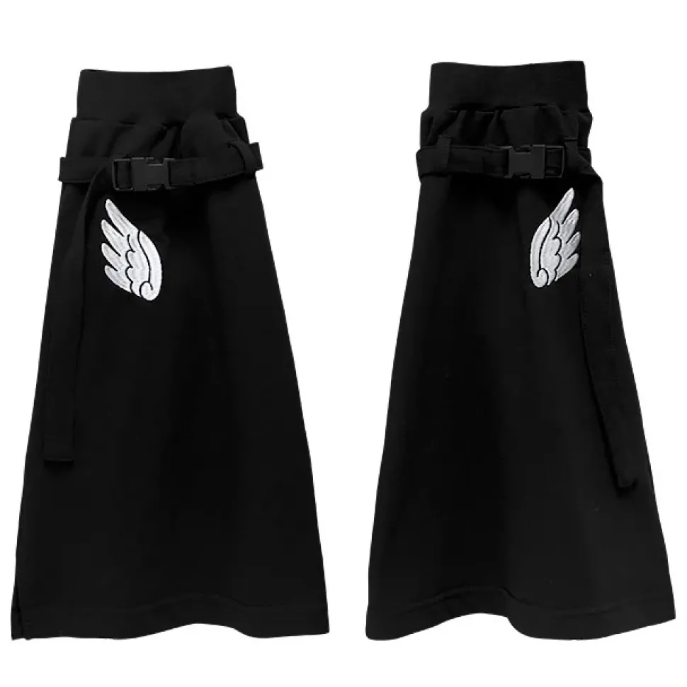 LISTEN FLAVOR Angel Wings Leg Covers w/ Belt