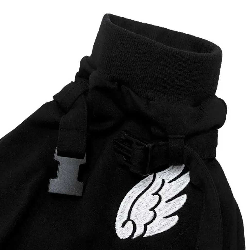 LISTEN FLAVOR Angel Wings Leg Covers w/ Belt