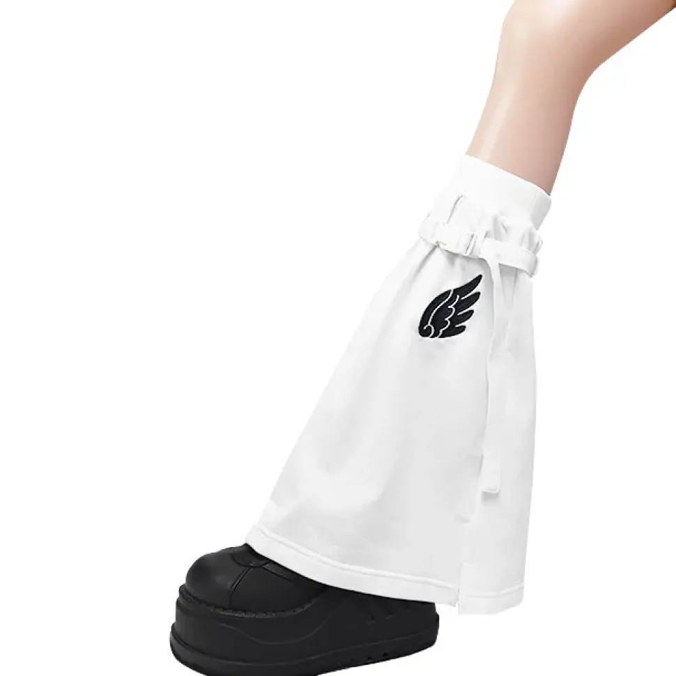LISTEN FLAVOR Angel Wings Leg Covers w/ Belt