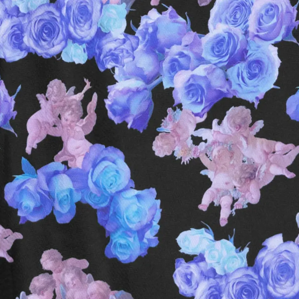 LISTEN FLAVOR Angel's Rose Garden Wide Pants