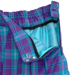 LISTEN FLAVOR Asymmetrical Cutout Pleated Skirt