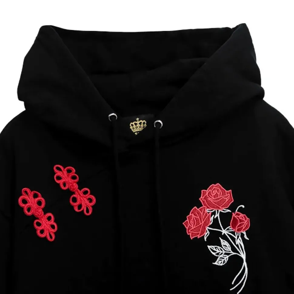 LISTEN FLAVOR Beautiful Roses China Hoodie