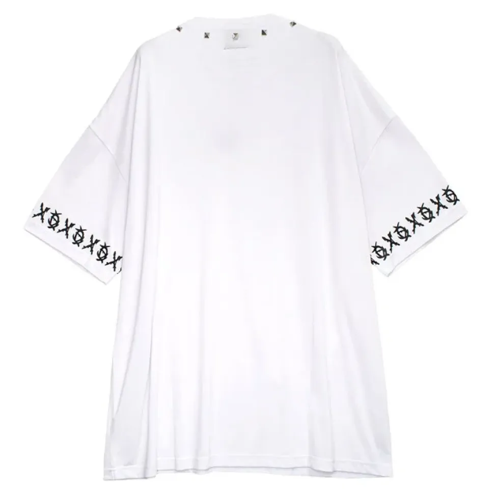 LISTEN FLAVOR Binding Kiss Hug Big Top with Chain