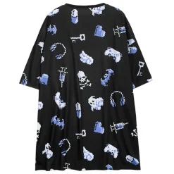 LISTEN FLAVOR 8bit Full Graphic Big T-Shirt