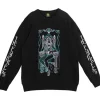 LISTEN FLAVOR Black Empress Tarot Pullover