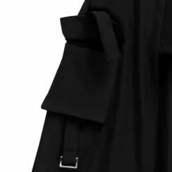 LISTEN FLAVOR Black Layered Eyelet Skirt w/ Shorts