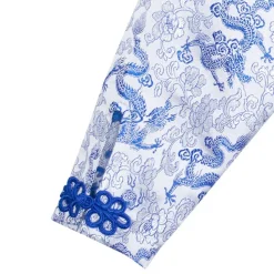 LISTEN FLAVOR China Brocade Shirt