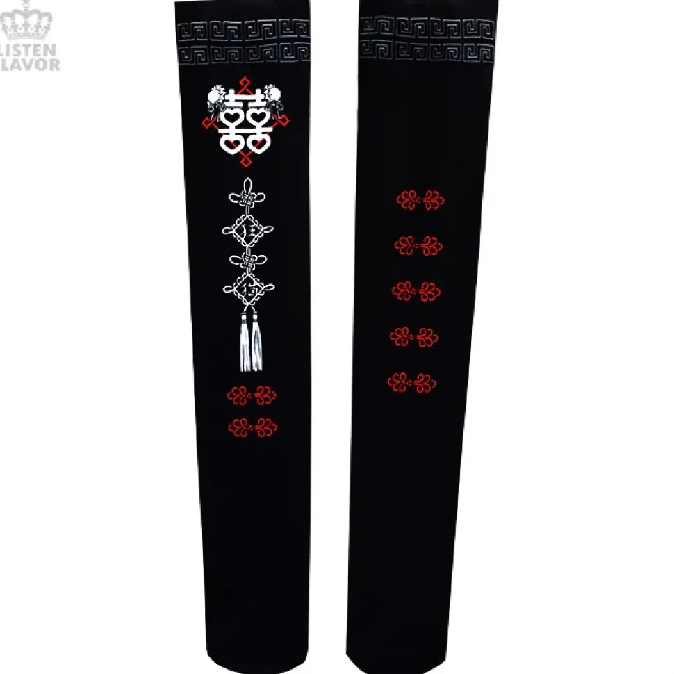 LISTEN FLAVOR China Knee-High Socks