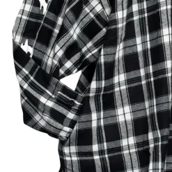 LISTEN FLAVOR Crazy Bear Checkered Shirt