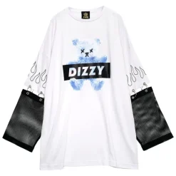 LISTEN FLAVOR Daisy Bear Mesh Big Top