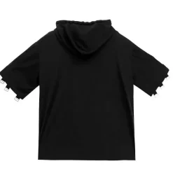 LISTEN FLAVOR Danger Cat 2-Way Cut Hoodie