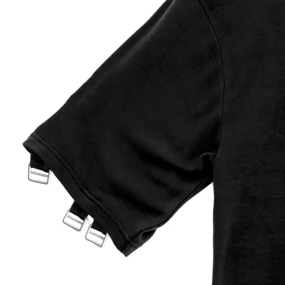 LISTEN FLAVOR Danger Cat 2-Way Cut Hoodie