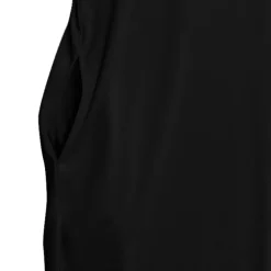 LISTEN FLAVOR Dangerous Black Cat Sheer Switching Top