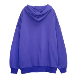 LISTEN FLAVOR Dark Cross Studded Hoodie