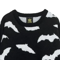 LISTEN FLAVOR Dark Night Bat Knit
