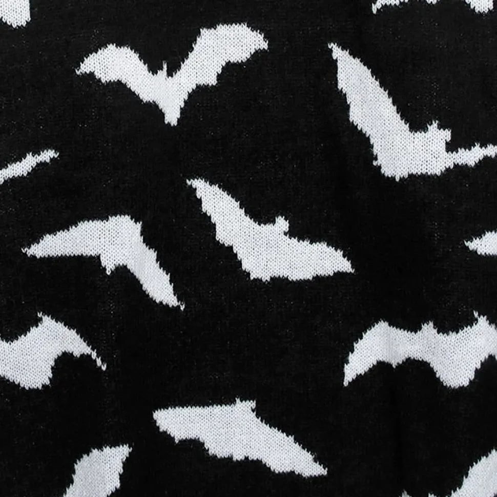 LISTEN FLAVOR Dark Night Bat Knit