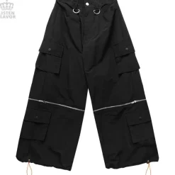 LISTEN FLAVOR Detachable Cargo Pants w/ Suspenders
