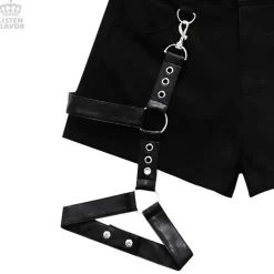 LISTEN FLAVOR Detachable Harness Garter Belt Shorts