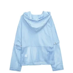 LISTEN FLAVOR Devil Heart 2-Way Mesh Hoodie