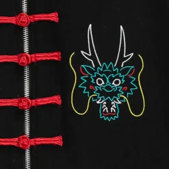 LISTEN FLAVOR Dragon China Zip Hoodie