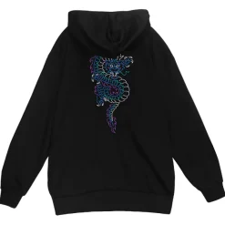 LISTEN FLAVOR Dragon China Zip Hoodie