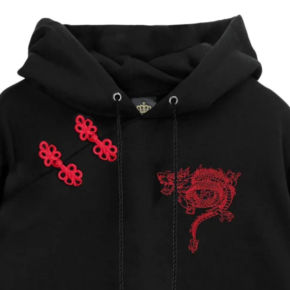LISTEN FLAVOR Dragon Short China Hoodie
