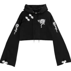 LISTEN FLAVOR Dragon Short China Hoodie