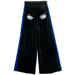 LISTEN FLAVOR Dragon Velour Track Pants