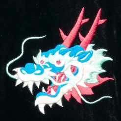 LISTEN FLAVOR Dragon Velour Track Jacket