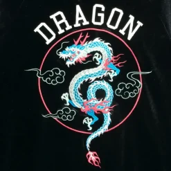 LISTEN FLAVOR Dragon Velour Track Jacket