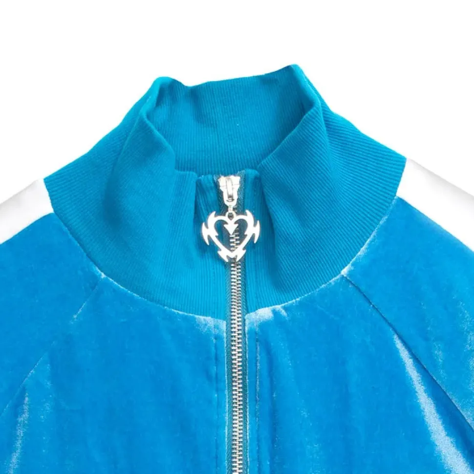 LISTEN FLAVOR Dragon Velour Track Jacket
