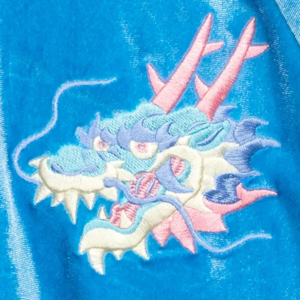 LISTEN FLAVOR Dragon Velour Track Jacket