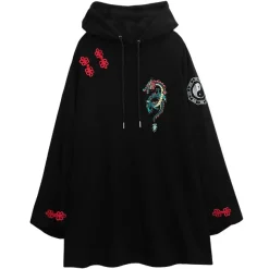 LISTEN FLAVOR Dragon Yin-Yang China Hoodie