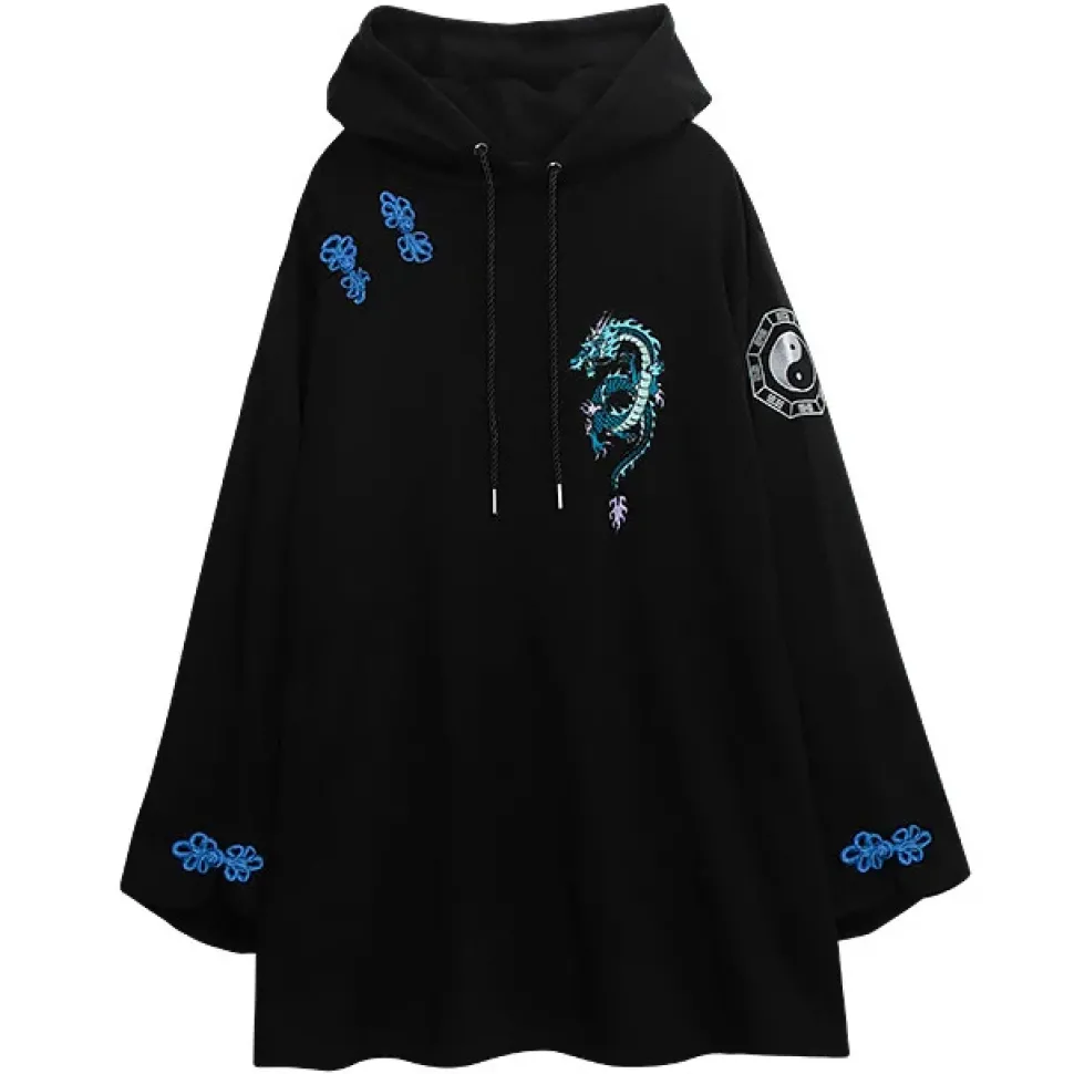 LISTEN FLAVOR Dragon Yin-Yang China Hoodie
