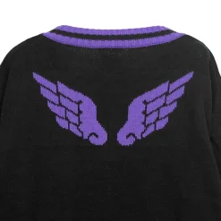 LISTEN FLAVOR Fallen Angel's Melty Line V-neckline Knit