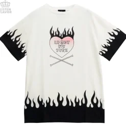 LISTEN FLAVOR Fiery Heart Cutsew