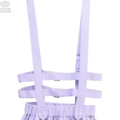 LISTEN FLAVOR Flared Skirt w/ Harness Belt