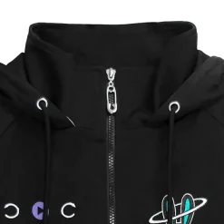 LISTEN FLAVOR From the Mirai Bunny Ear Jersey Hoodie