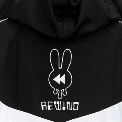 LISTEN FLAVOR From the Mirai Bunny Ear Jersey Hoodie