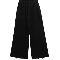 LISTEN FLAVOR Front Slit Ribbon Pants