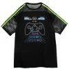 LISTEN FLAVOR Gaming Mesh Switching Top Black