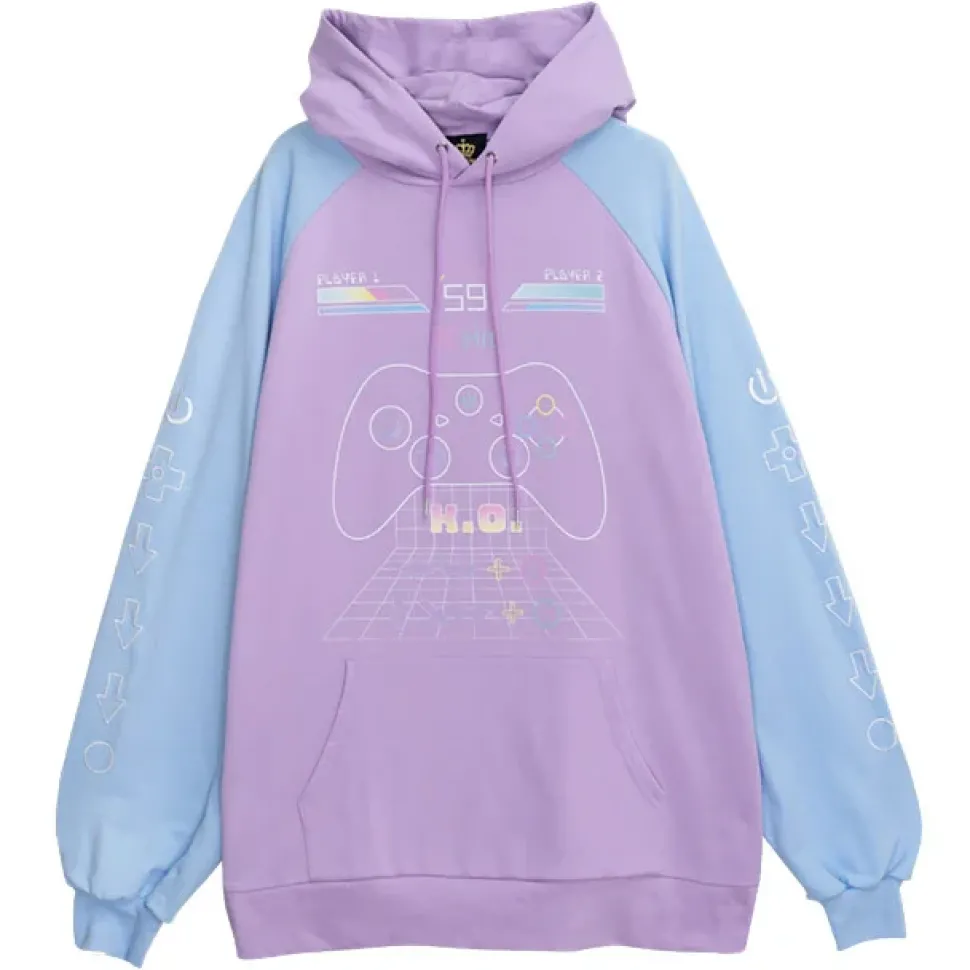 LISTEN FLAVOR Gaming Raglan Hoodie