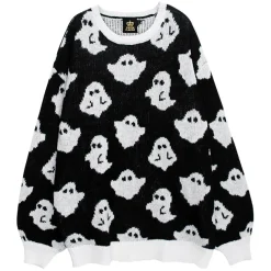 LISTEN FLAVOR Ghost Knit Top