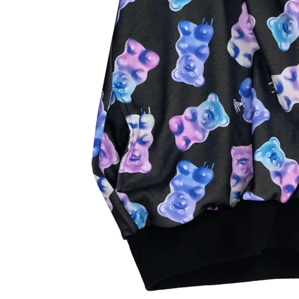 LISTEN FLAVOR Gummy Bear Zip Hoodie