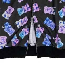 LISTEN FLAVOR Gummy Bear Zip Hoodie