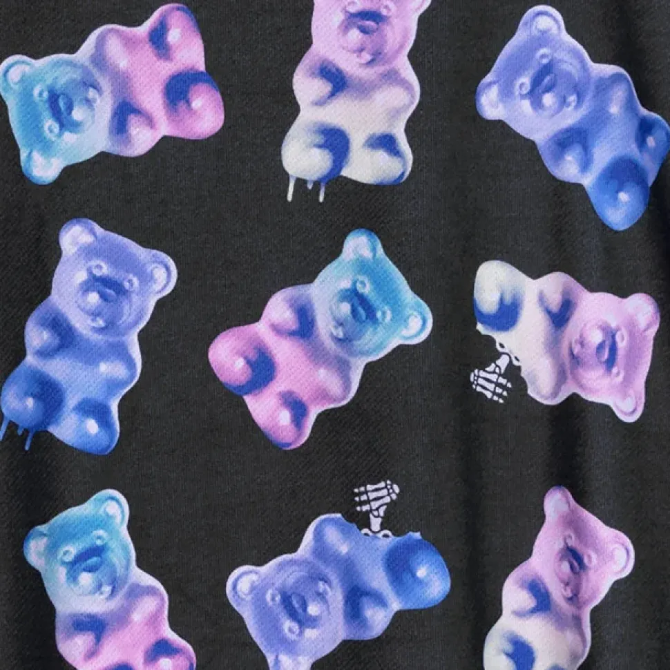 LISTEN FLAVOR Gummy Bear Zip Hoodie