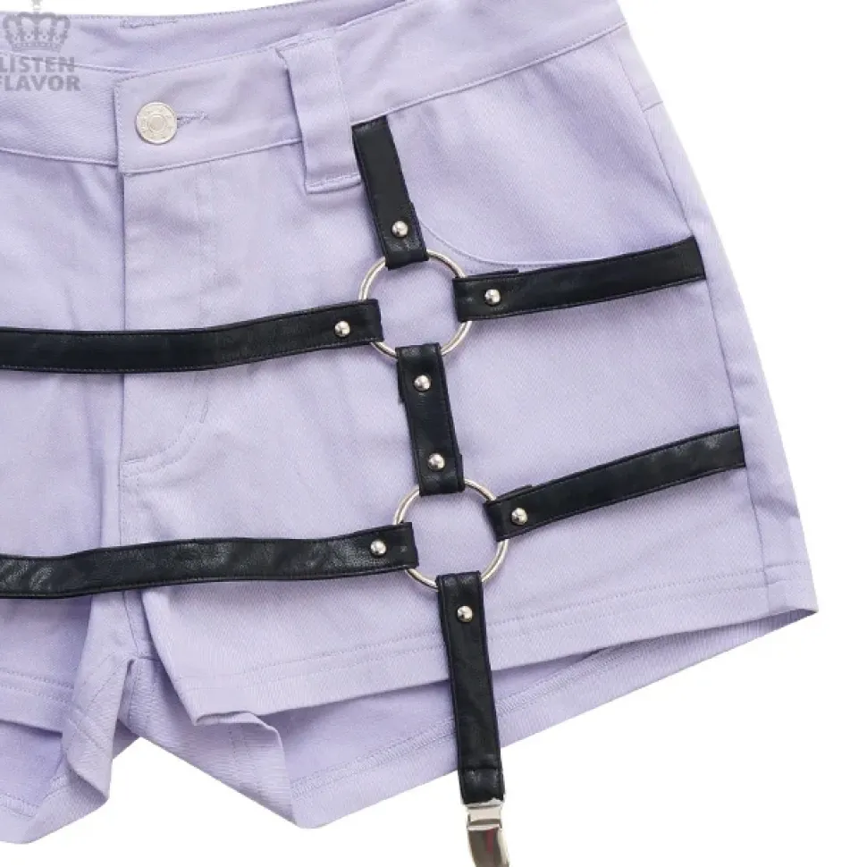 LISTEN FLAVOR Harness Shorts