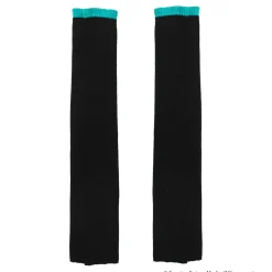 LISTEN FLAVOR Hatsune Miku Knit Leg Warmers Black