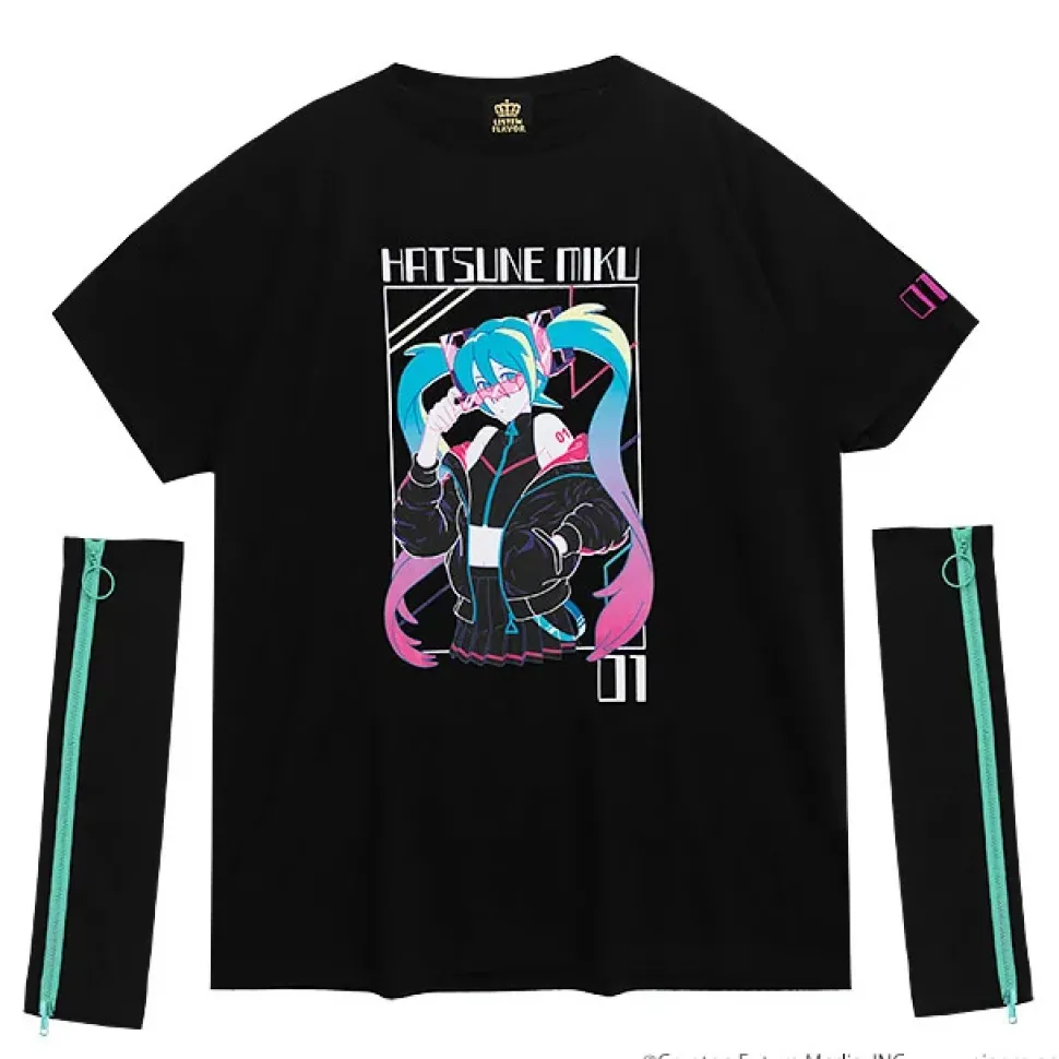 LISTEN FLAVOR Hatsune Miku Top w/ Arm Covers (Re-run)